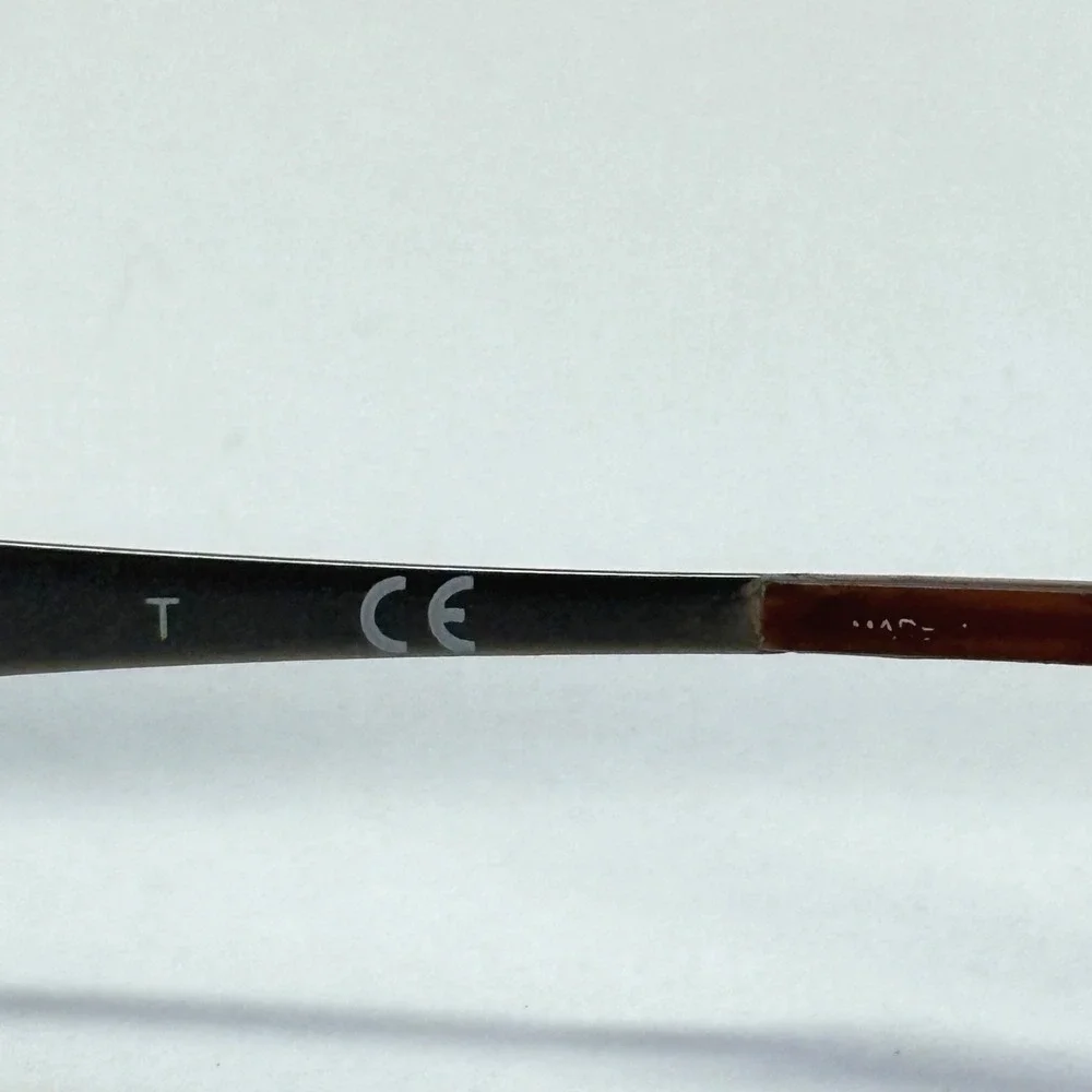 ANNE KLEIN New York AK 9099 532 Eyeglasses Frame Only 50-18-130 Half Rim Silver